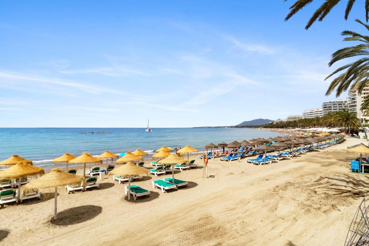 Cozy Beach Apartment Marbella Bagian luar foto